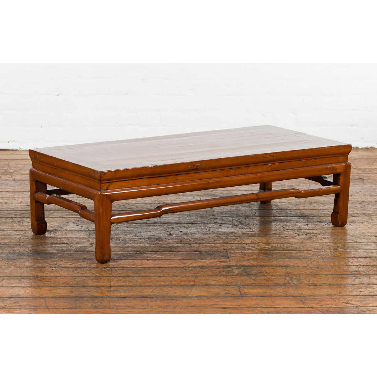 Chinese Low Side Table with Brown Lacquer-3. Asian & Chinese Furniture, Art, Antiques, Vintage Home Décor for sale at FEA Home