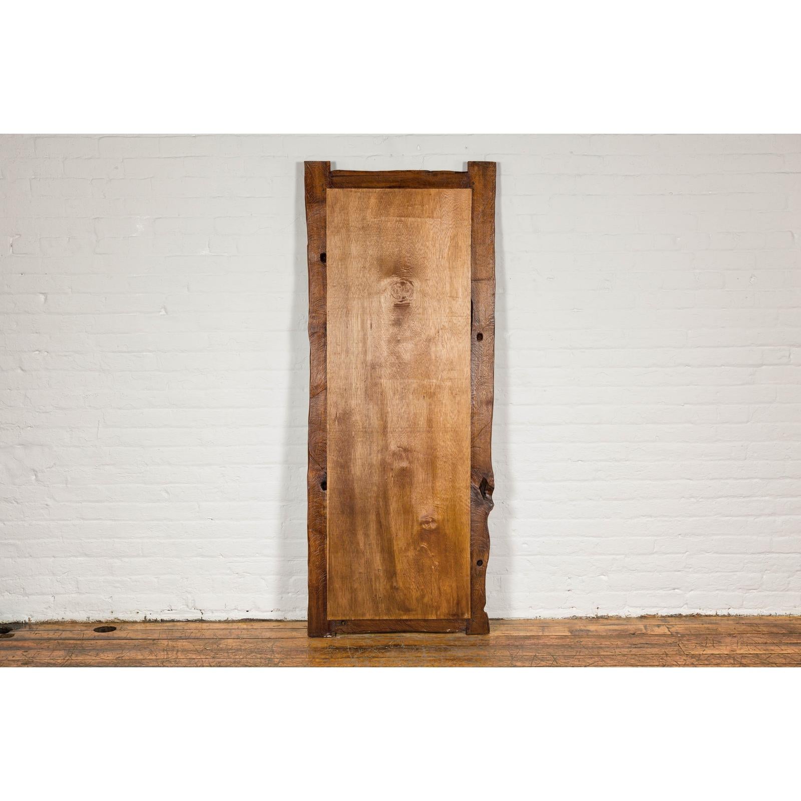 Antique Country Style Driftwood Made into Full Length Mirror, Rustic Character