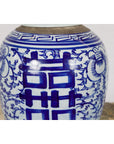 Near Pair of Porcelain Blue and White Ginger Jars-9. Asian & Chinese Furniture, Art, Antiques, Vintage Home Décor for sale at FEA Home