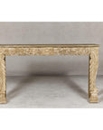 Mughal Style Console Table with Beautiful Carved Foliage