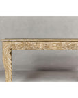 Mughal Style Console Table with Beautiful Carved Foliage