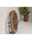 Indian 19th Century Wood and Metal Cart Wheel with Rustic Character