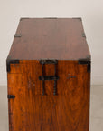 Meiji Japanese Isho-Tansu Chest with Iron Hardware, additional gallery view 13