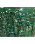 Antique Annamese Green-Glazed Planter with Scalloped Rim and Phoenix Motif-7. Asian & Chinese Furniture, Art, Antiques, Vintage Home Décor for sale at FEA Home
