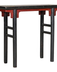 Antique Black and Cinnabar Red Lacquer Wine Table, Late Qing Dynasty-1. Asian & Chinese Furniture, Art, Antiques, Vintage Home Décor for sale at FEA Home