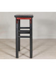Antique Black and Cinnabar Red Lacquer Wine Table, Late Qing Dynasty-9. Asian & Chinese Furniture, Art, Antiques, Vintage Home Décor for sale at FEA Home
