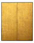Antique Early 20th-Century Two-Panel Gold-Leaf Byōbu Screen-18. Asian & Chinese Furniture, Art, Antiques, Vintage Home Décor for sale at FEA Home