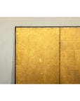 Antique Early 20th-Century Two-Panel Gold-Leaf Byōbu Screen-4. Asian & Chinese Furniture, Art, Antiques, Vintage Home Décor for sale at FEA Home