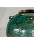 Antique Green Thai Water Jar Planter with Loop Handles - image 8