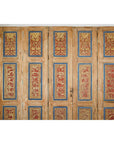 Antique Six-Panel Carved Wooden Screen with Calligraphic Inscriptions-4. Asian & Chinese Furniture, Art, Antiques, Vintage Home Décor for sale at FEA Home