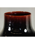Artisan Ceramic Vase with Two-Tone Glaze and Wide Mouth Opening-11. Asian & Chinese Furniture, Art, Antiques, Vintage Home Décor for sale at FEA Home