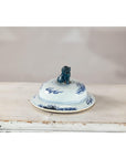 Blue and White Chinese Lidded Jar with Dragon and Foo Dog Finial-16. Asian & Chinese Furniture, Art, Antiques, Vintage Home Décor for sale at FEA Home