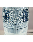 Blue and White Porcelain Altar Vase with Double Happiness Motif-10. Asian & Chinese Furniture, Art, Antiques, Vintage Home Décor for sale at FEA Home