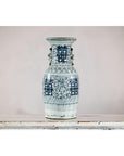 Blue and White Porcelain Altar Vase with Double Happiness Motif-2. Asian & Chinese Furniture, Art, Antiques, Vintage Home Décor for sale at FEA Home