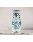 Blue and White Porcelain Altar Vase with Double Happiness Motif-4. Asian & Chinese Furniture, Art, Antiques, Vintage Home Décor for sale at FEA Home
