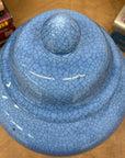 Bold Blue Crackle Ceramic Jar with Removal Lid, SKU , image 9