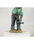 Bronze Sculpture of a Young Girl with Watering Can, Tubed as Fountain-13. Asian & Chinese Furniture, Art, Antiques, Vintage Home Décor for sale at FEA Home