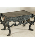 Bronze Table with Sculpted Lion Heads & Paw Feet - image 13