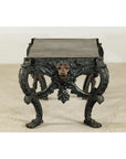 Bronze Table with Sculpted Lion Heads & Paw Feet - image 14