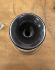 Brown and Cream Ceramic Vase with Flared Neck - FEA Home
