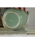 Celadon Glazed Vase with Applied Fruit and Foliate Decoration, Scalloped Rim-15. Asian & Chinese Furniture, Art, Antiques, Vintage Home Décor for sale at FEA Home