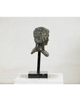 Classical Greek Style Bronze Bust of a Man on Marble Base-13. Asian & Chinese Furniture, Art, Antiques, Vintage Home Décor for sale at FEA Home