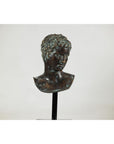 Classical Greek Style Bronze Bust of a Man on Marble Base-6. Asian & Chinese Furniture, Art, Antiques, Vintage Home Décor for sale at FEA Home