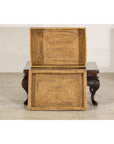Country Style Long Rectangular Rattan Storage Box with Lid