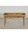 Country Style Rattan Coffee Table with Removable Serving Tray Top-15. Asian & Chinese Furniture, Art, Antiques, Vintage Home Décor for sale at FEA Home