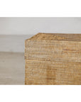 Country Style Rectangular Woven Rattan Storage Box with Lid - image 9