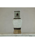 Crackle Celadon Hexagonal Vase with Greek Key and Decorative Motifs-4. Asian & Chinese Furniture, Art, Antiques, Vintage Home Décor for sale at FEA Home