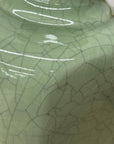 Elegant Green Ceramic Vase with Intricate Crackle Finish, SKU , image 7