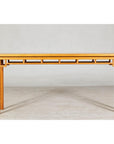 Elm Wood Console Table with Humpback-Form Stretcher and Openwork Details-15. Asian & Chinese Furniture, Art, Antiques, Vintage Home Décor for sale at FEA Home
