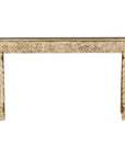 Mughal Style Console Table with Beautiful Carved Foliage
