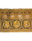 19th Century Kalaga Tapestry with Stones, Sequins and Colorful Thread