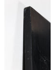 Four-Panel Black Lacquer Folding Screen with Hand-Painted Floral Design-11. Asian & Chinese Furniture, Art, Antiques, Vintage Home Décor for sale at FEA Home