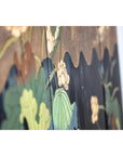 Four-Panel Gilt and Lacquer Folding Screen with Cranes and Lotus-16. Asian & Chinese Furniture, Art, Antiques, Vintage Home Décor for sale at FEA Home