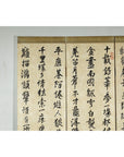 Four-Panel Screen with Crackled Surface and Hand-Painted Poetic Calligraphy-6. Asian & Chinese Furniture, Art, Antiques, Vintage Home Décor for sale at FEA Home
