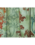 Four-Panel Screen with Hand-Painted Drapery and Tassel Motif-13. Asian & Chinese Furniture, Art, Antiques, Vintage Home Décor for sale at FEA Home