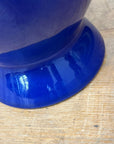 Glossy Deep Cobalt Blue Vase with Rounded Baluster Form, SKU , image 6