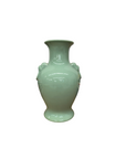Guardian's Embrace Celadon Green Ceramic Vase Flared Rim, SKU , image 1