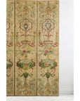Hand-Painted Four-Panel Folding Screen with Neoclassical Style Motifs-10. Asian & Chinese Furniture, Art, Antiques, Vintage Home Décor for sale at FEA Home