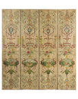 Hand-Painted Four-Panel Folding Screen with Neoclassical Style Motifs-12. Asian & Chinese Furniture, Art, Antiques, Vintage Home Décor for sale at FEA Home