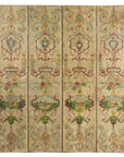 Hand-Painted Four-Panel Folding Screen with Neoclassical Style Motifs-1. Asian & Chinese Furniture, Art, Antiques, Vintage Home Décor for sale at FEA Home