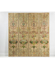 Hand-Painted Four-Panel Folding Screen with Neoclassical Style Motifs-2. Asian & Chinese Furniture, Art, Antiques, Vintage Home Décor for sale at FEA Home