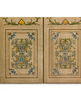 Hand-Painted Four-Panel Screen with Victorian-Style Motifs-8. Asian & Chinese Furniture, Art, Antiques, Vintage Home Décor for sale at FEA Home
