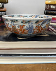 Hand-Painted Porcelain Bowl with Landscape and Figures - FEA Home