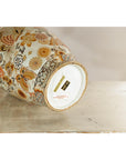 Kutani Style Ceramic Vase with Hand-Painted Butterflies and Floral Motifs-10. Asian & Chinese Furniture, Art, Antiques, Vintage Home Décor for sale at FEA Home