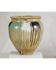 Large Antique Drip-Glazed Stoneware Jar Planter - image 14