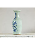 Large Blue and White Porcelain Vase with Hand-Painted Motifs-11. Asian & Chinese Furniture, Art, Antiques, Vintage Home Décor for sale at FEA Home